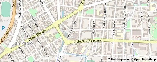 Mappa Novara