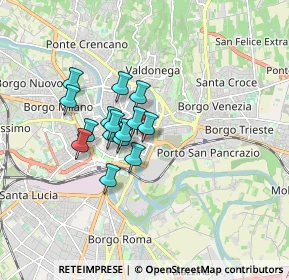 Mappa Via Pallone, 37122 Verona VR, Italia (1.202)
