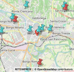 Mappa Vicolo Pallone, 37121 Verona VR, Italia (2.69846)