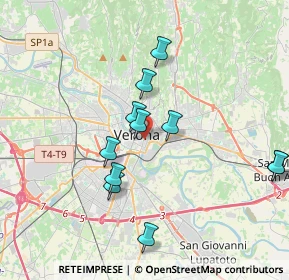 Mappa Vicolo Pallone, 37121 Verona VR, Italia (3.55)