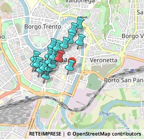 Mappa Vicolo Pallone, 37121 Verona VR, Italia (0.7185)