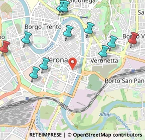 Mappa Vicolo Pallone, 37121 Verona VR, Italia (1.23)