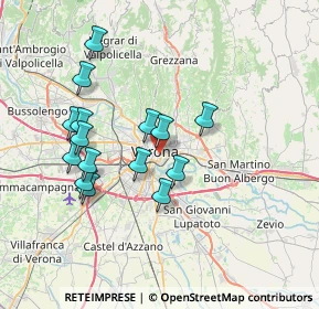 Mappa Vicolo Pallone, 37121 Verona VR, Italia (6.74733)