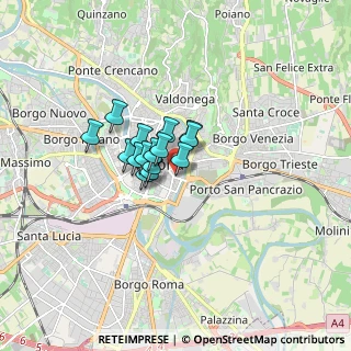 Mappa Vicolo Pallone, 37121 Verona VR, Italia (0.91933)