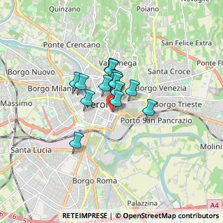 Mappa Vicolo Pallone, 37121 Verona VR, Italia (0.98267)