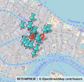 Mappa Calle Rimedio, 30122 Venezia VE, Italia (0.3235)