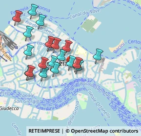 Mappa Calle Rimedio, 30122 Venezia VE, Italia (0.8535)