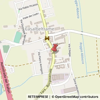 Mappa Via Vittorio Emanuele II,  33, 28060 Casalbeltrame, Novara (Piemonte)