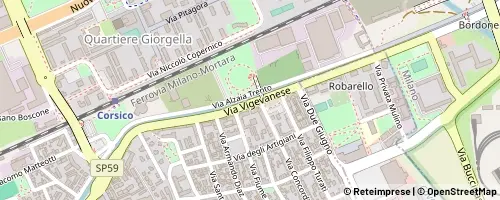 Mappa Milan