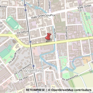 Mappa Via Bernardo Quaranta, 27, 20141 Milano, Milano (Lombardia)