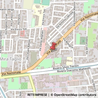 Mappa Via Nazionale, 226, 30034 Mira, Venezia (Veneto)