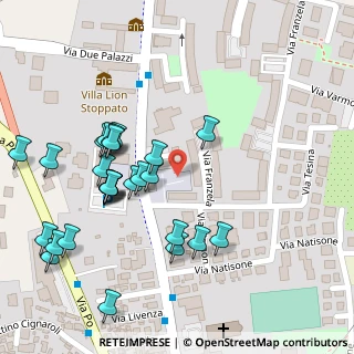 Mappa Via Sacro Cuore, 35135 Padova PD, Italia (0.12222)