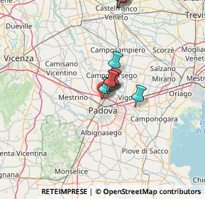 Mappa Via Sacro Cuore, 35135 Padova PD, Italia (13.59727)