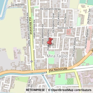 Mappa Via Antonio Gramsci, 14, 30030 Mira, Venezia (Veneto)