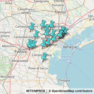 Mappa Via Antonio Gramsci, 30030 Mira VE, Italia (10.25)