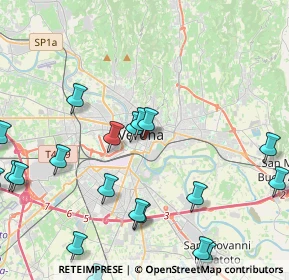 Mappa Via Tezone, 37122 Verona VR, Italia (5.4755)