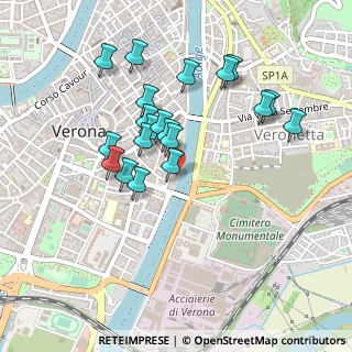 Mappa Via Macello, 37121 Verona VR, Italia (0.418)