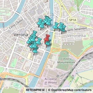 Mappa Via Macello, 37121 Verona VR, Italia (0.3635)