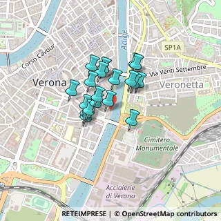 Mappa Via Macello, 37121 Verona VR, Italia (0.28)
