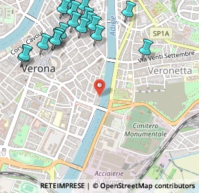Mappa Via Macello, 37121 Verona VR, Italia (0.6975)