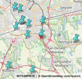 Mappa Via Paolo Pallia, 20139 Milano MI, Italia (5.52571)