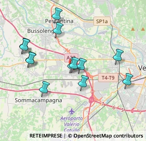 Mappa Via Cristoforo Colombo, 37060 Lugagnano VR, Italia (3.75154)