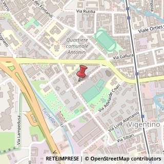 Mappa Via Cuore Immacolato di Maria, 12, 20141 Milano, Milano (Lombardia)