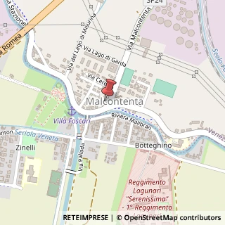 Mappa Via Malcontenta, 54, 30176 Venezia, Venezia (Veneto)