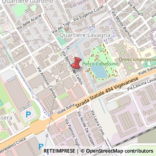 Mappa Via B. Cellini, 9, 20094 Corsico, Milano (Lombardia)