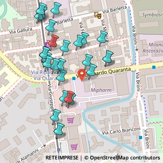 Mappa Via Bernardo Quaranta, 20141 Milano MI, Italia (0.12414)