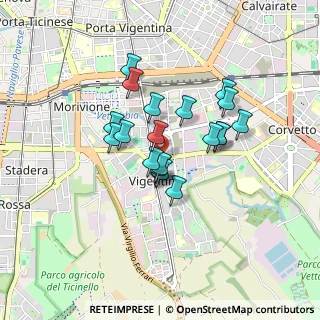 Mappa Via Bernardo Quaranta, 20089 Milano MI, Italia (0.6365)