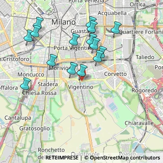 Mappa Via Bernardo Quaranta, 20089 Milano MI, Italia (2.07867)