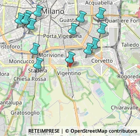 Mappa Via Bernardo Quaranta, 20141 Milano MI, Italia (2.32214)