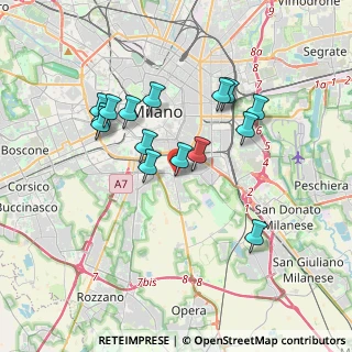 Mappa Via Bernardo Quaranta, 20089 Milano MI, Italia (3.254)