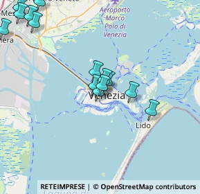 Mappa Rio Terà dei Nomboli, 30125 Venezia VE, Italia (5.467)