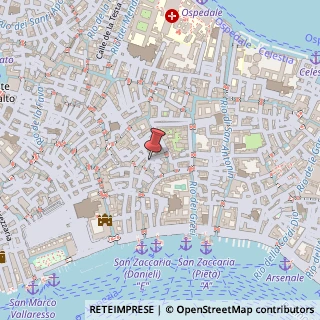 Mappa Ruga Giuffa, 4738/A, 30122 Venezia, Venezia (Veneto)