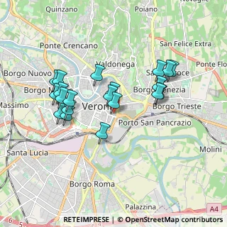 Mappa Via Macello, 37121 Verona VR, Italia (1.696)