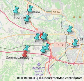 Mappa Via Brennero, 37060 Lugagnano VR, Italia (3.61083)