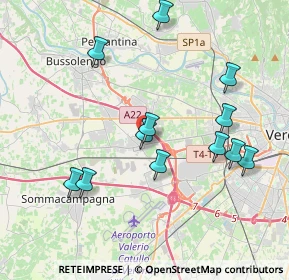 Mappa Via Brennero, 37060 Lugagnano VR, Italia (3.91)