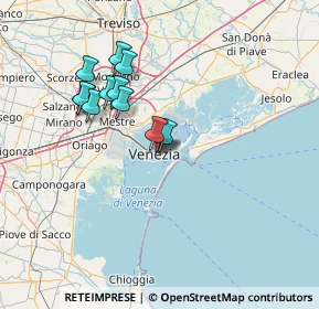 Mappa Campo de le Gate, 30122 Venezia VE, Italia (11.8325)
