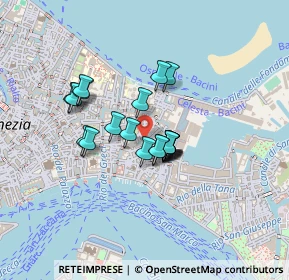 Mappa Campo de le Gate, 30122 Venezia VE, Italia (0.296)