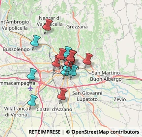 Mappa Via Lastre, 37121 Verona VR, Italia (4.76067)