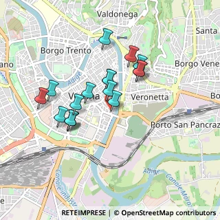 Mappa Vicolo Oratorio, 37121 Verona VR, Italia (0.77118)