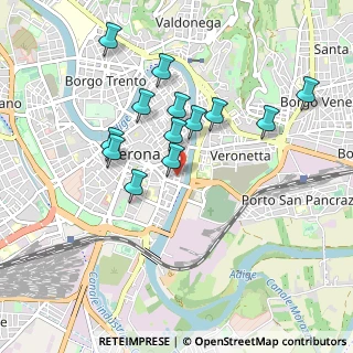 Mappa Vicolo Oratorio, 37121 Verona VR, Italia (0.84154)