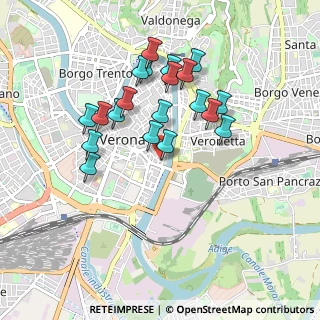 Mappa Vicolo Oratorio, 37121 Verona VR, Italia (0.8295)