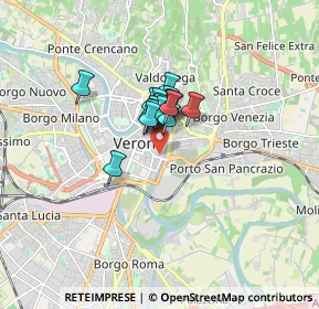 Mappa Via Lastre, 37121 Verona VR, Italia (0.86118)