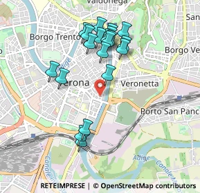 Mappa Vicolo Oratorio, 37121 Verona VR, Italia (0.9085)