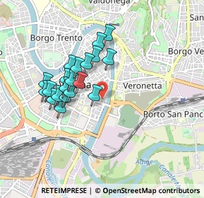 Mappa Via Lastre, 37121 Verona VR, Italia (0.7775)