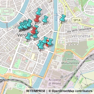 Mappa Vicolo Oratorio, 37121 Verona VR, Italia (0.4895)