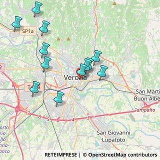 Mappa Via Lastre, 37121 Verona VR, Italia (3.9275)